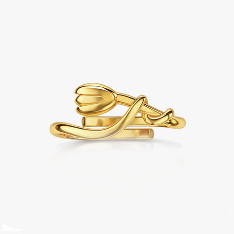Luni Silver Adjustable Ring