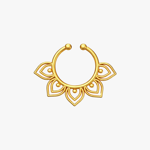 Pyra Silver Nose Pin