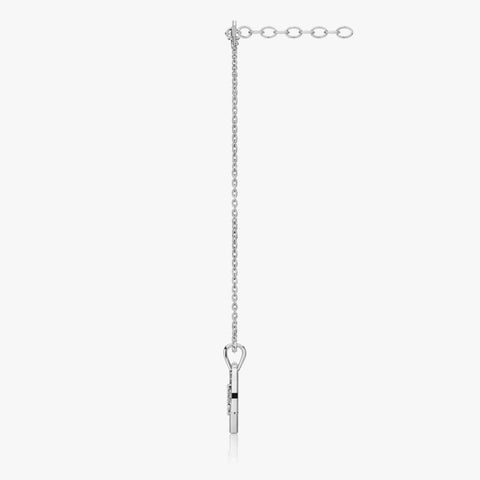 Elya Silver  Necklace