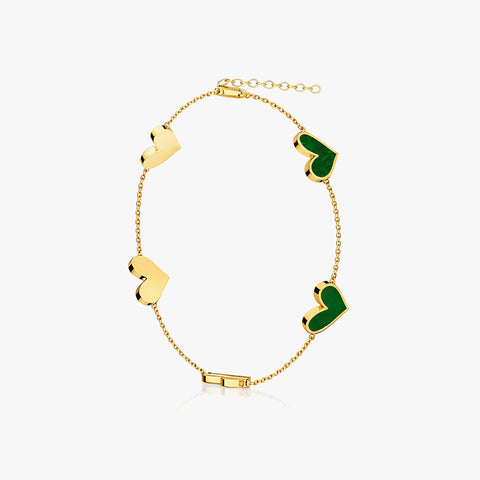 Eira Silver Enamel Bracelet