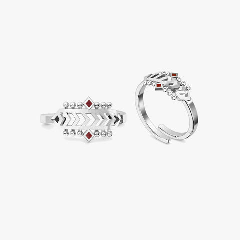 Nara Silver Toe Ring