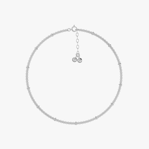 Rumi Silver Anklet