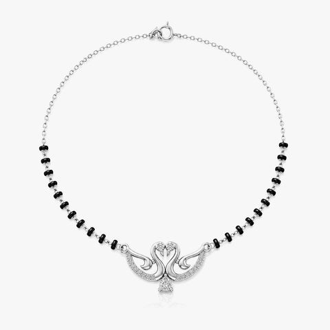 Dira Silver Mangalsutra
