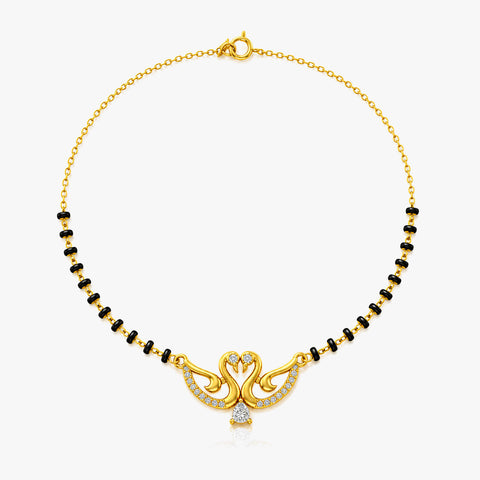 Dira Silver Mangalsutra