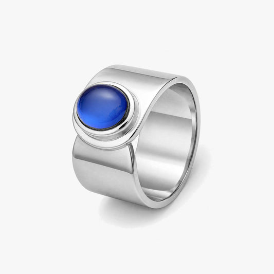Iris Silver Adjustable Ring