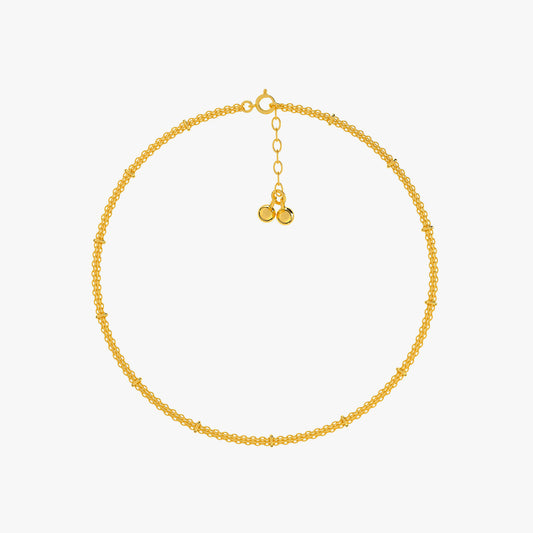 Rumi Silver Anklet