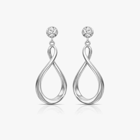 Asia Silver Dangle Earrings