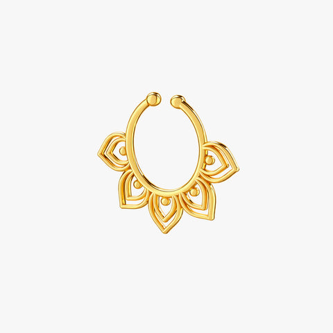 Pyra Silver Nose Pin