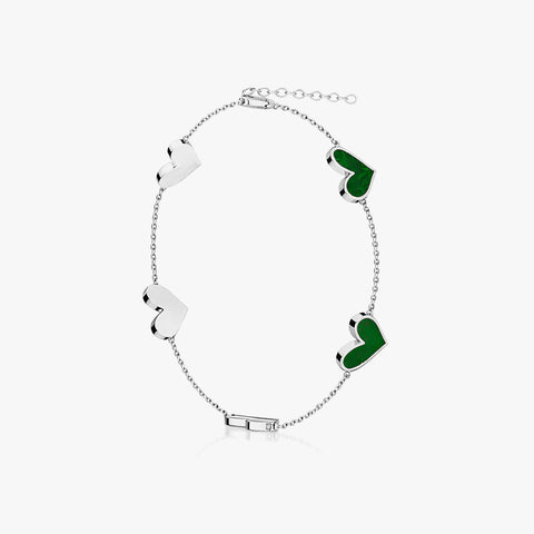 Eira Silver Enamel Bracelet