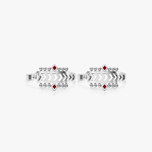 Nara Silver Toe Ring