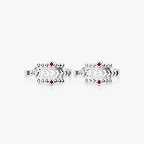 Nara Silver Toe Ring