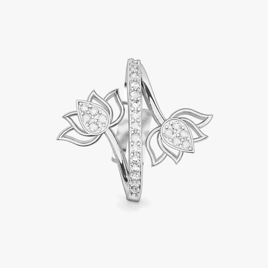 Ilia Silver Adjustable Ring