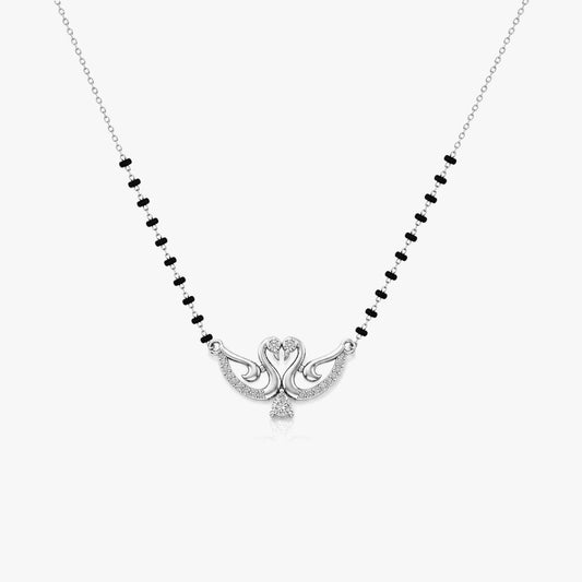 Dira Silver Mangalsutra