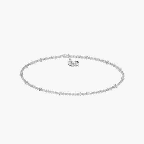 Rumi Silver Anklet