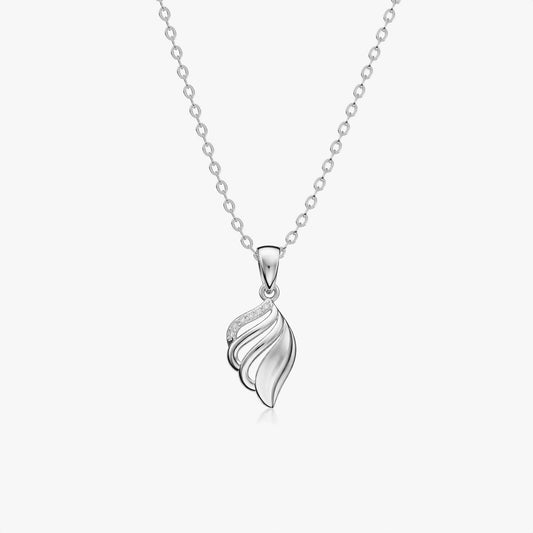 Gyra Silver  Necklace