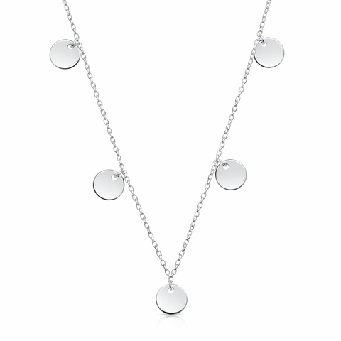 Mia Sterling Silver Elegant Necklace