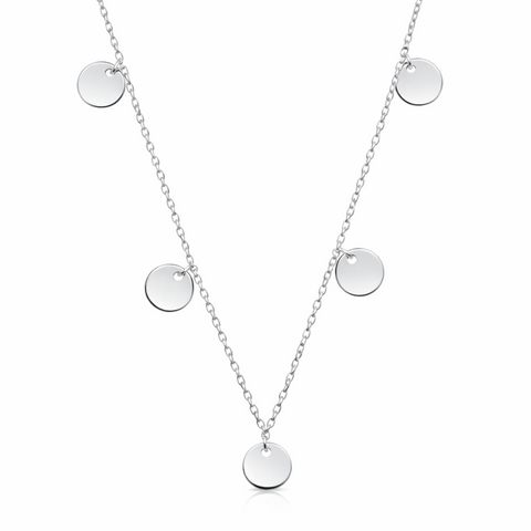 Mia Sterling Silver Elegant Necklace