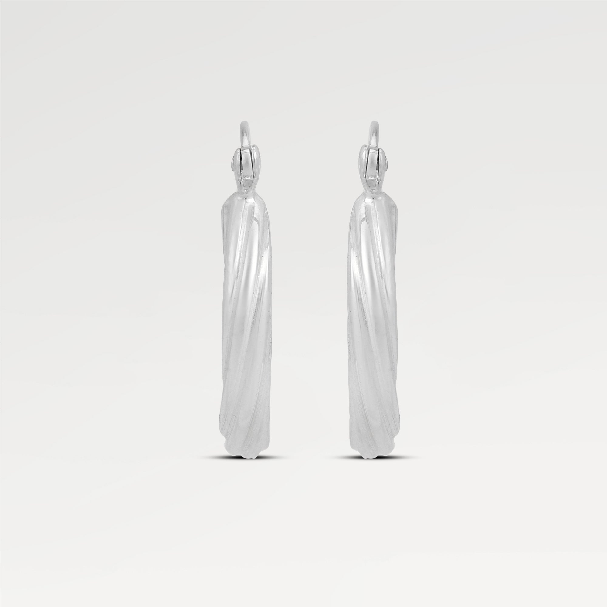 Kate Twisted Huggies Earrings