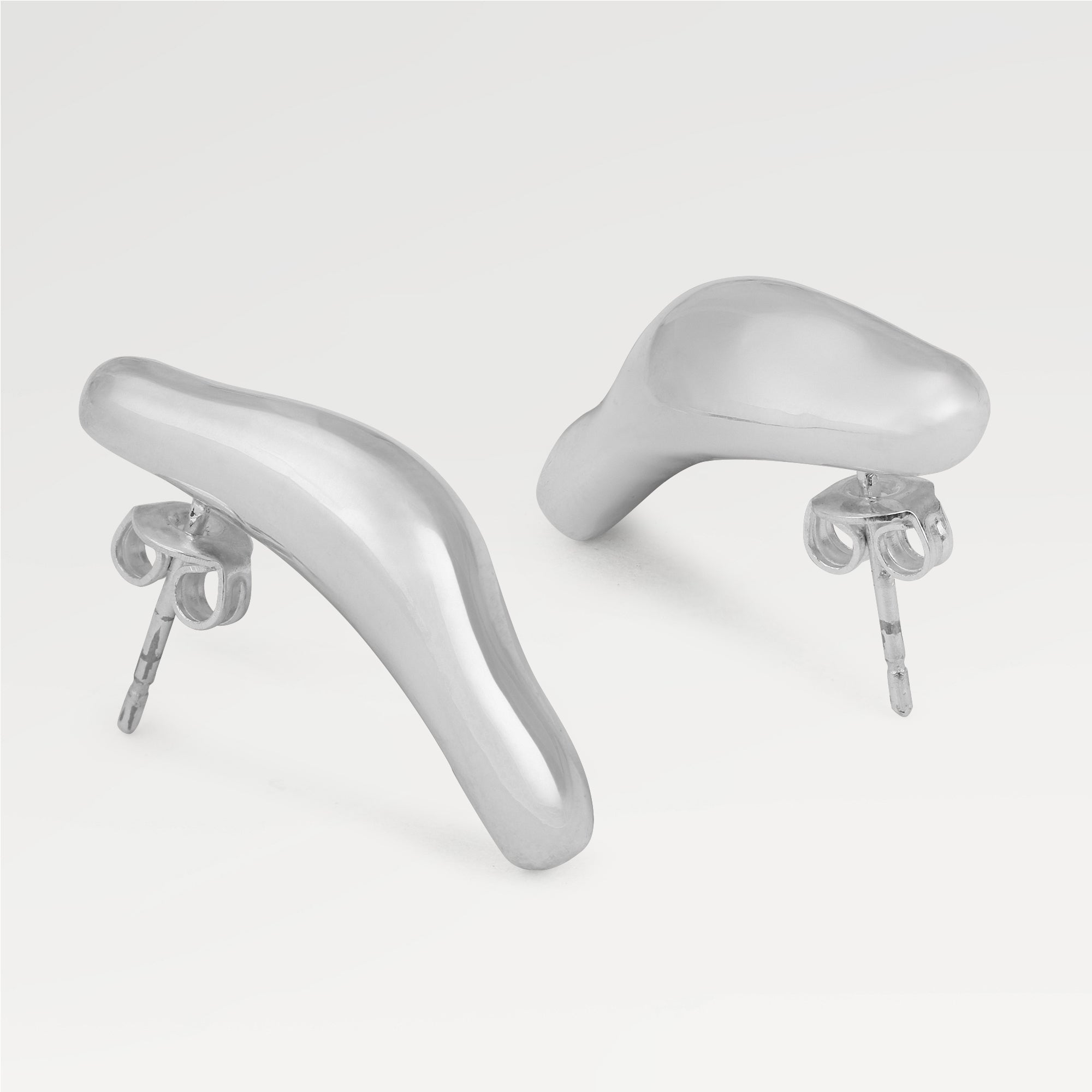 Mia Organic Shape Earrings