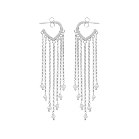 Kira Sterling Silver Elegant Huggies Earrings