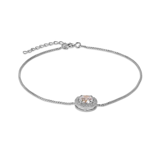 Heya Silver Zirconia Bracelets