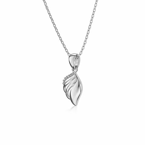 Gyra Silver  Necklace