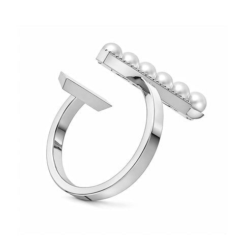 Cora Silver Adjustable Ring