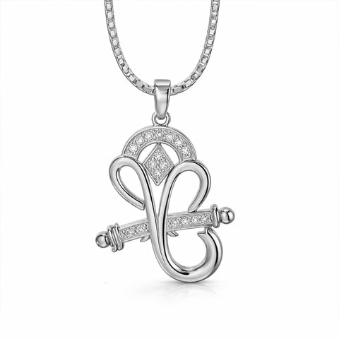 Drix Silver Ganesh Pendant