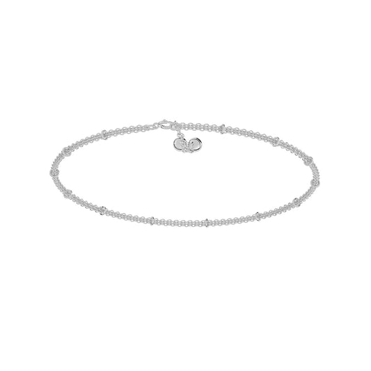 Rumi Silver Anklet