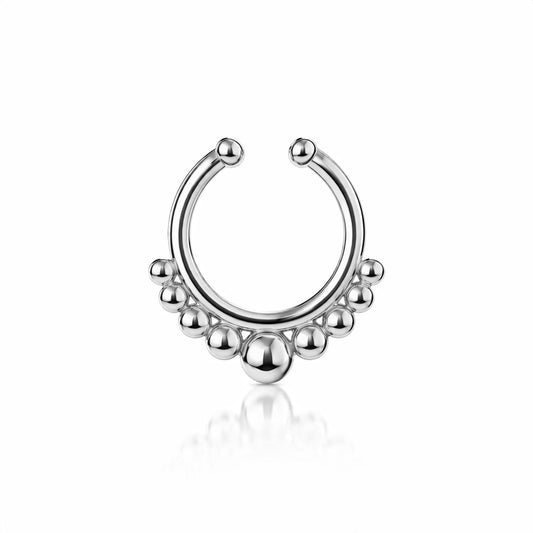 Arya Silver Nose Pin
