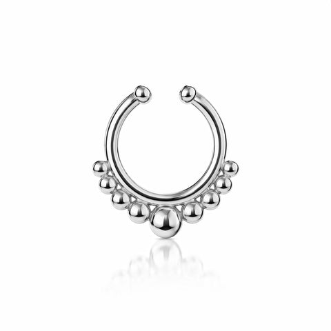 Arya Silver Nose Pin