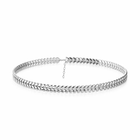 Bela Silver Anklet
