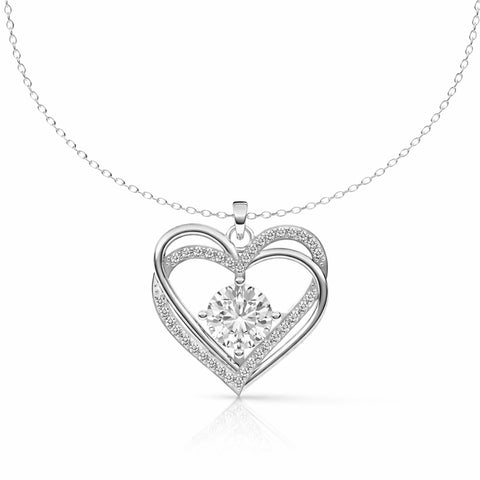 Ilya Silver Zirconia Necklace