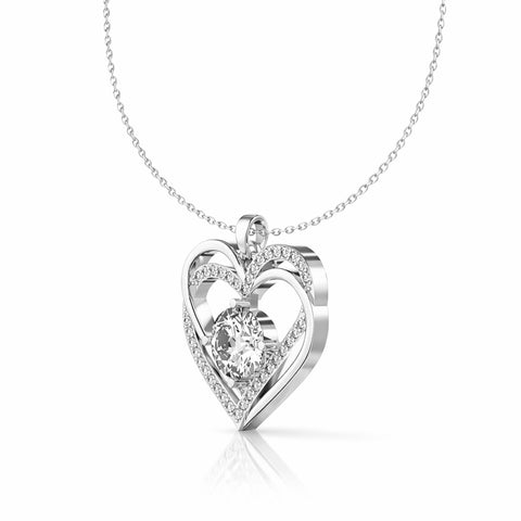 Ilya Silver Zirconia Necklace