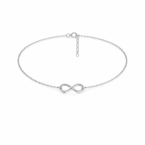 Mira Silver Infinity Anklet