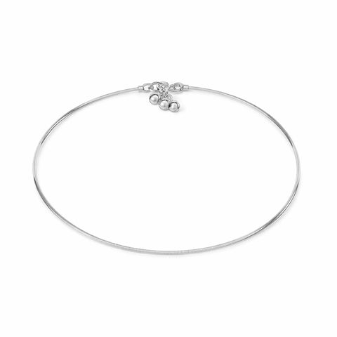 Qova Silver Anklet