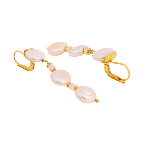 Orla Sterling Silver Pearl Stud Earrings