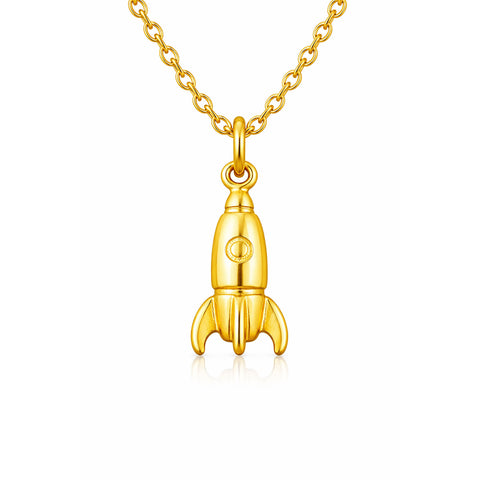 Ava Silver Rocket Necklace