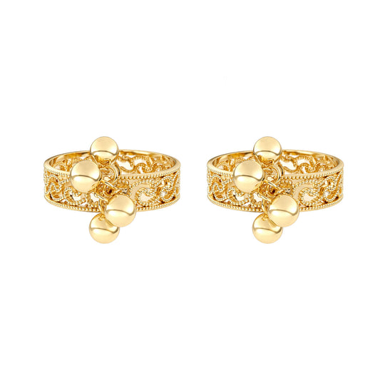 Myna Silver Toe Ring