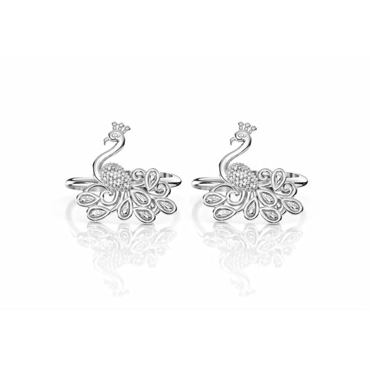 Azra Silver Toe Ring