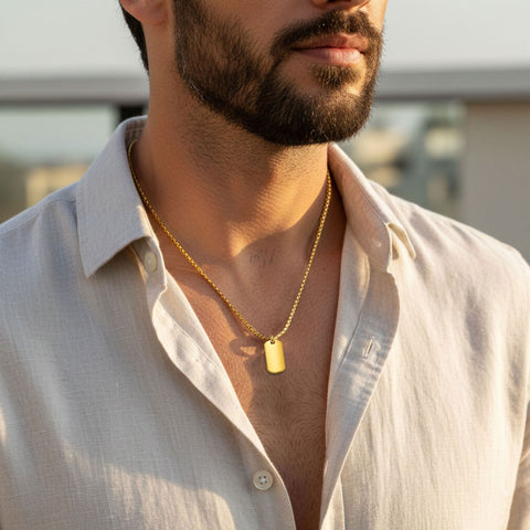 Brix Silver Necklace