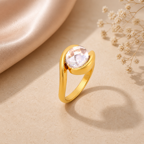 Eira Silver Adjustable Ring