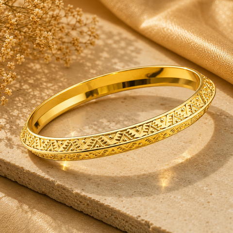 Rony Silver Elegant Bangle