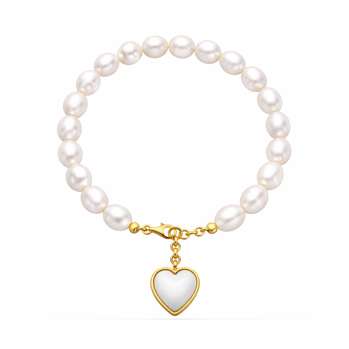 Ella Silver Pearl Bracelets