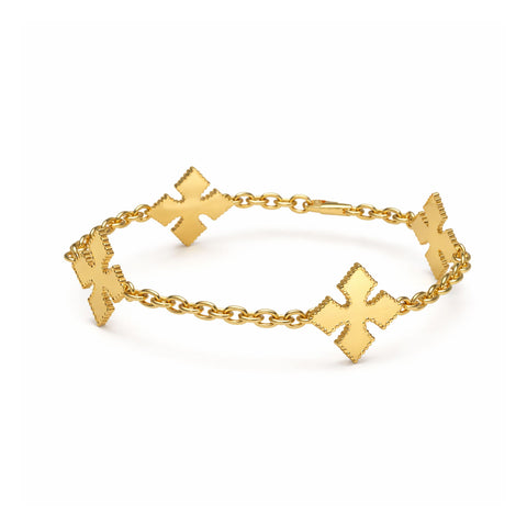 Lucy Silver Bangle Bracelet