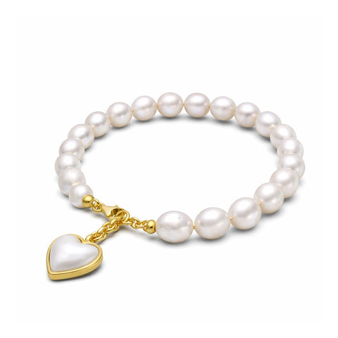 Ella Silver Pearl Bracelets
