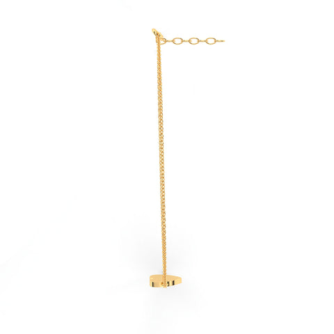 Cova Silver Heart Anklet