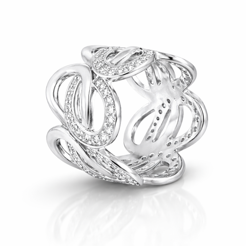 Ana Silver Adjustable Ring