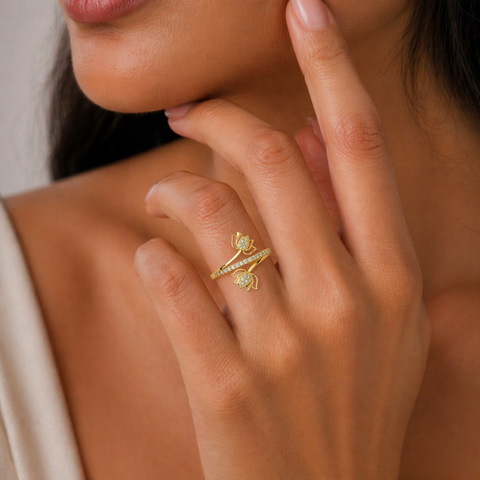 Ilia Silver Adjustable Ring