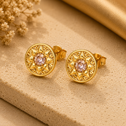 Zia Silver Zirconia Earrings